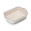 Le Creuset - Signature Roaster Dish Meringue 33cm -Mason Cash Shop 596436 Large