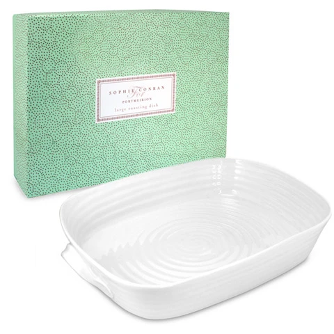 Portmeirion - Sophie Conran Roasting Dish W/ Handles Large 3 Portmeirion - Sophie Conran Roasting Dish W/ Handles Large