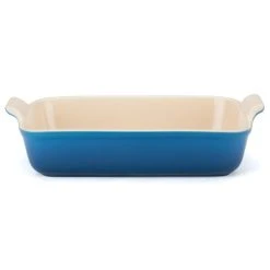 Le Creuset - Heritage Rectangular Dish Marseille Blue 32cm