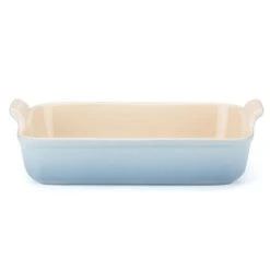 Le Creuset - Heritage Rectangular Dish Coastal Blue 32cm