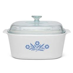 CorningWare - Casserole Dish W/Lid Blue Cornflower 5L