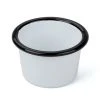 Falcon - Enamel Mini Ramekin White & Black 6cm 1 Falcon - Enamel Mini Ramekin White & Black 6cm -Mason Cash Shop 880010 Large