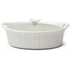 CorningWare - French White Oval Casserole Dish 2.35L -Mason Cash Shop 891100 Large