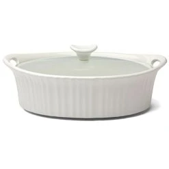 CorningWare - French White Oval Casserole Dish 2.35L