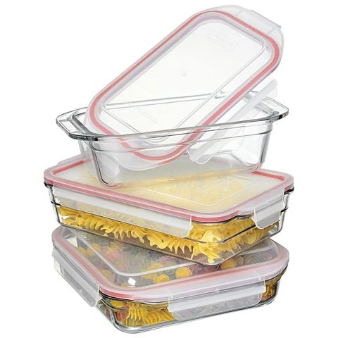 Glasslock - Bakeware Set 3pce 2 Glasslock - Bakeware Set 3pce