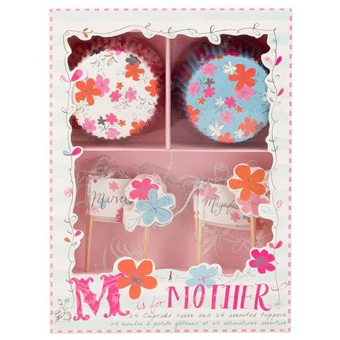 Meri-Meri - M Is For Mother Cupcake Kit 3 Meri-Meri - M Is For Mother Cupcake Kit